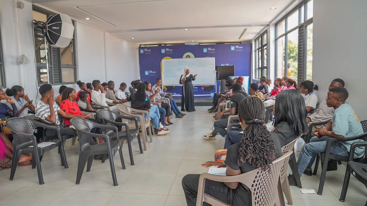 "USSD codes (28415# for SRHR &amp; 284909# for HIV) offer instant access to vital health information for free!" Zaharah Nakawungu shared with the peer educators how tech-driven solutions like AI-powered chatbots and digital referrals are transforming access to healthcare. #PEA25