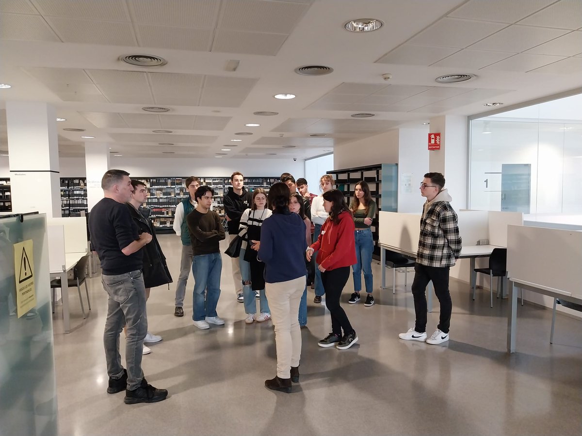 📚 Biblioteca BCBL (@bibliotecacbl) on Twitter photo Today we had a Welcome session with the international students
We hope you have a great time here in #castelldefels and hope to see you around the library <a href="/bibliotecnica/">Biblioteques UPC</a> <a href="/la_UPC/">Universitat Politècnica de Catalunya (UPC)</a> <a href="/UPC_IR/">UPC International Relations</a> <a href="/UPCLlobregat/">UPC Llobregat</a> Today we had a Welcome session with the international students
We hope you have a great time here in #castelldefels and hope to see you around the library <a href="/bibliotecnica/">Biblioteques UPC</a> <a href="/la_UPC/">Universitat Politècnica de Catalunya (UPC)</a> <a href="/UPC_IR/">UPC International Relations</a> <a href="/UPCLlobregat/">UPC Llobregat</a>