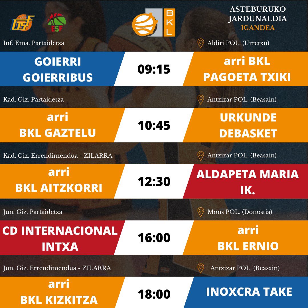 Lasai, iritsi da asteburua!😉

Tranquilxs, ya ha llegado el fin de semana!😉

JO TA KE BKL, AURRERA!🧡