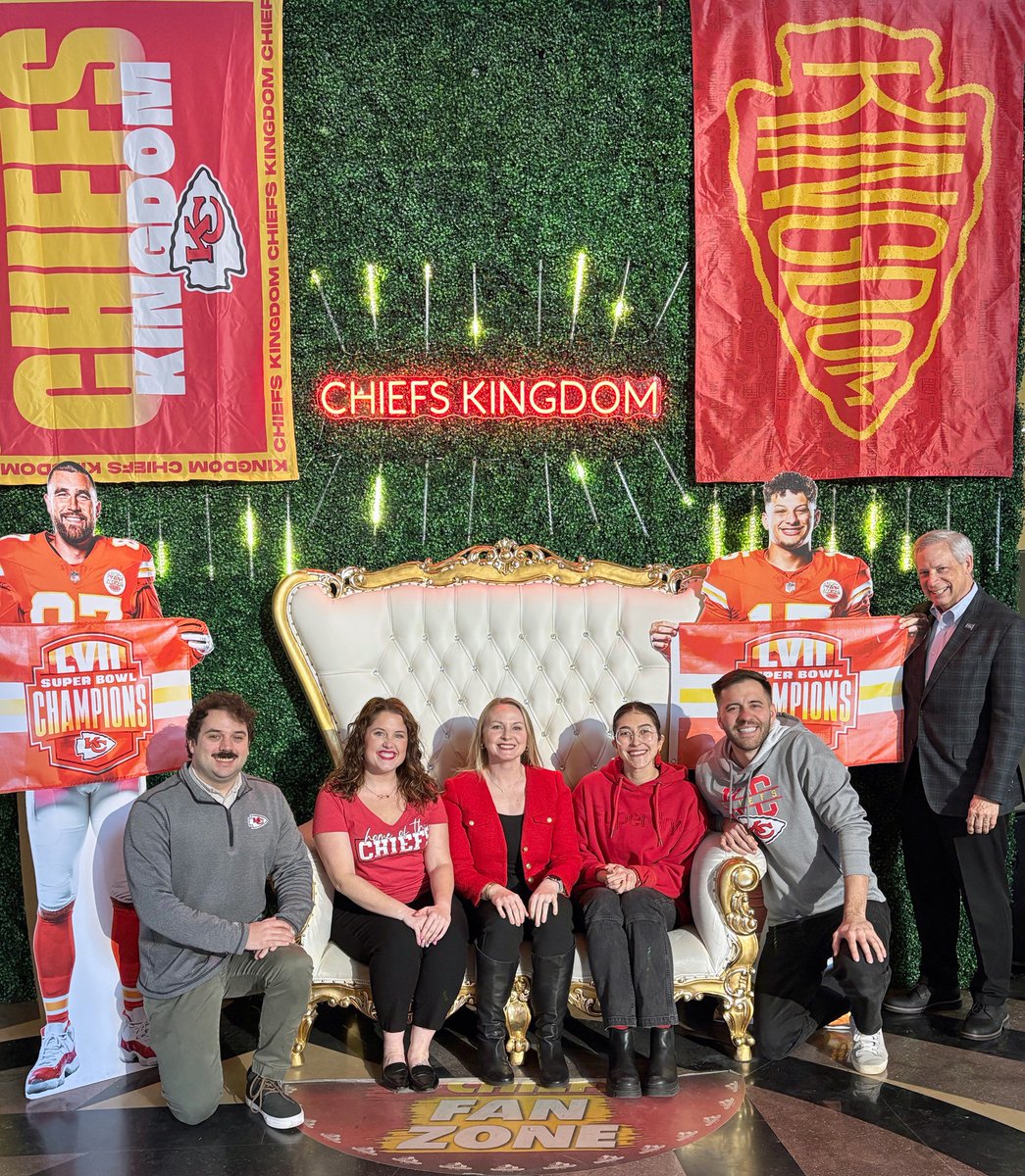 BioNexusKC (@bionexuskc) on Twitter photo We are thrilled to once again cheer on the <a href="/Chiefs/">Kansas City Chiefs</a> as they head to the Super Bowl!
Kansas City isn’t just a powerhouse on the football field; we’re also leading the way in life sciences, digital health, and healthcare innovation. Our region continues to win big!
Go Chiefs! We are thrilled to once again cheer on the <a href="/Chiefs/">Kansas City Chiefs</a> as they head to the Super Bowl!
Kansas City isn’t just a powerhouse on the football field; we’re also leading the way in life sciences, digital health, and healthcare innovation. Our region continues to win big!
Go Chiefs!