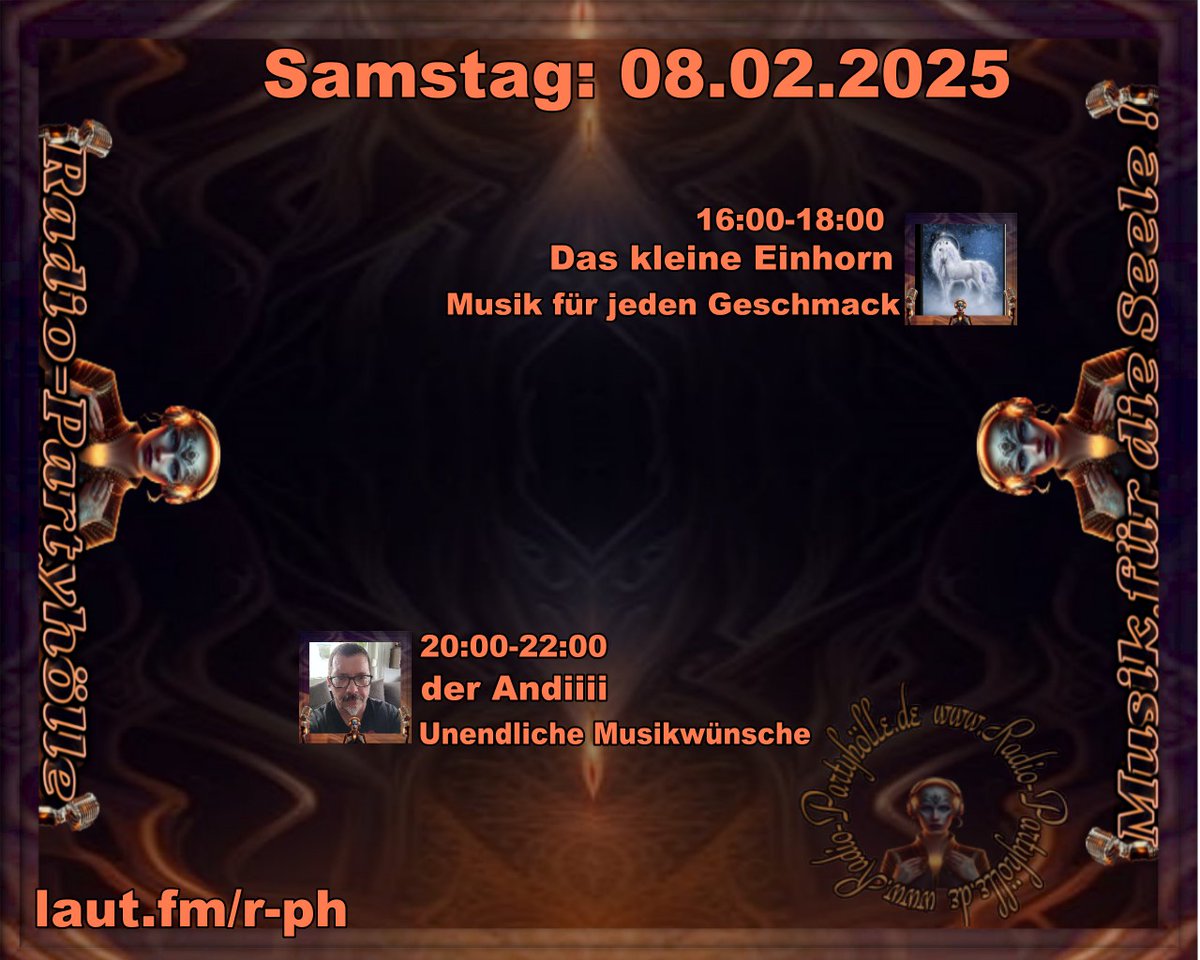 RadioPartyholle's tweet photo. Wochenendzauber im Radio-Partyhölle 
https://t.co/fbc6M8T9Ar
https://t.co/qTlUHxDwBz
https://t.co/mjY8VSN6Z0 #lautfm #Musik #Musikwünsche #Radiofreak #Webradioenthusiast #GoodVibes #MusicIsLife #MusikLeben #moderatorensuche #radio #webradio #musik #fun #chat #radiopartyhölle https://t.co/tM4S5KQv54