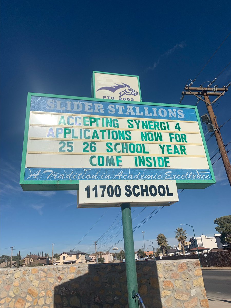 William D. Slider Middle School (@slider_middle) on Twitter photo Ready to join our Synergi4 program @ #StallionsLeadTheWay We are now accepting applications for the 25-26 school year. Contact us at 915.937.5400 Advisors: Mrs. & Ms. Benavidez <a href="/NBenavidez_WSMS/">Nessy Benavidez</a> <a href="/SBenavidez_WSMS/">Sophia Benavidez</a> #TeamSISD Ready to join our Synergi4 program @ #StallionsLeadTheWay We are now accepting applications for the 25-26 school year. Contact us at 915.937.5400 Advisors: Mrs. & Ms. Benavidez <a href="/NBenavidez_WSMS/">Nessy Benavidez</a> <a href="/SBenavidez_WSMS/">Sophia Benavidez</a> #TeamSISD