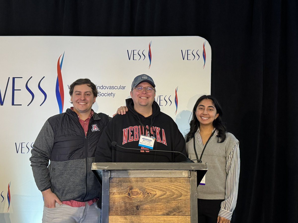 Saint Louis University Vascular Surgery (@sluvascular) on Twitter photo Three for three talks from <a href="/SLUVascular/">Saint Louis University Vascular Surgery</a> delivered <a href="/VESurgery/">VESurgery</a> #VESS25! A <a href="/slusom/">SLU Medicine</a> medical student, a vascular fellow, and a faculty member! <a href="/mattsmeds/">Matthew Smeds</a> <a href="/EbertzDavid/">The Bow Tie Surgeon</a> Three for three talks from <a href="/SLUVascular/">Saint Louis University Vascular Surgery</a> delivered <a href="/VESurgery/">VESurgery</a> #VESS25! A <a href="/slusom/">SLU Medicine</a> medical student, a vascular fellow, and a faculty member! <a href="/mattsmeds/">Matthew Smeds</a> <a href="/EbertzDavid/">The Bow Tie Surgeon</a>