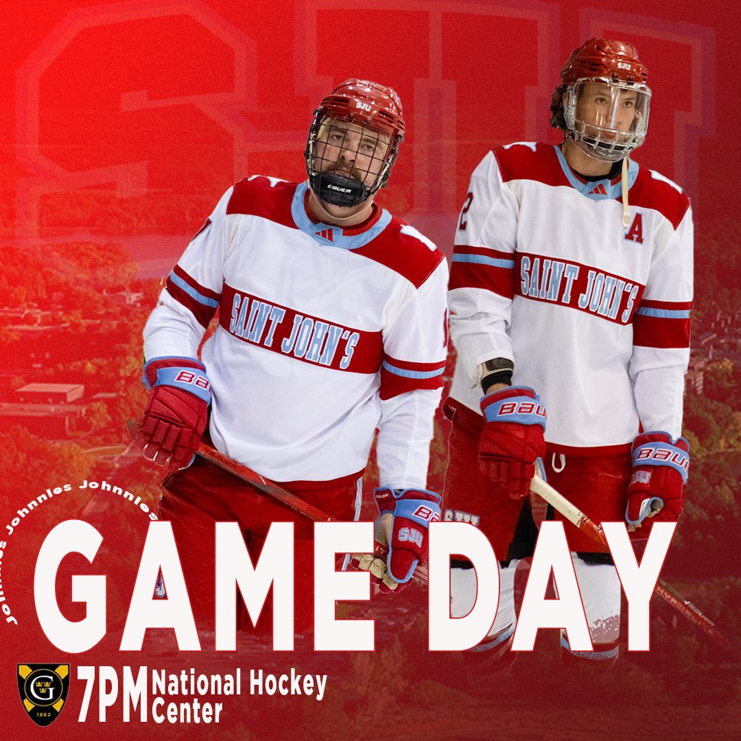 It’s GAME DAY. Johnnies take on Gustavus at home at 7PM. Come on, what else are you gonna do on a Friday?