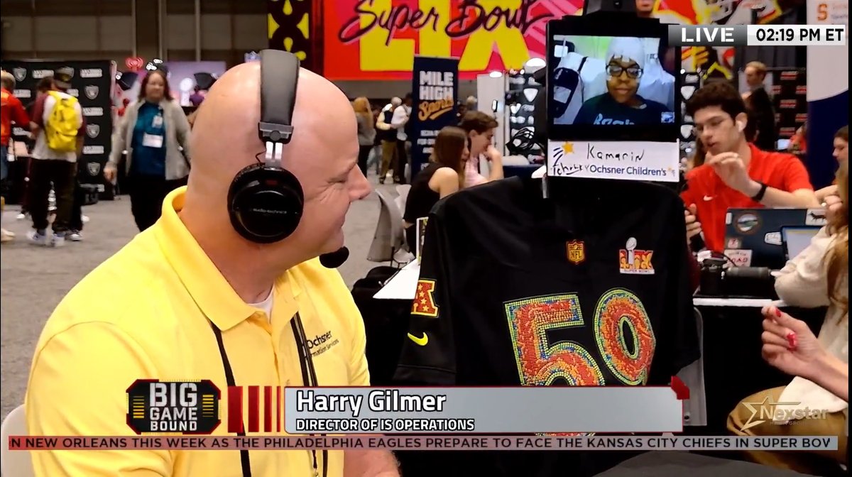 OhmniLabs (@ohmnilabs) on Twitter photo Kamarin shared in the magic of #telepresence at events leading up to #SuperBowl2025. Thanks to the teams at <a href="/OchsnerHealth/">Ochsner Health</a> and Ochsner Children's for creating winning patient experiences. #ohmnirobot
nxsttv.com/nmw/the-big-ga… Kamarin shared in the magic of #telepresence at events leading up to #SuperBowl2025. Thanks to the teams at <a href="/OchsnerHealth/">Ochsner Health</a> and Ochsner Children's for creating winning patient experiences. #ohmnirobot
nxsttv.com/nmw/the-big-ga…