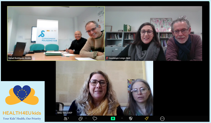 VidaSaludAnd's tweet photo. Reunión en Comisionado @poligono_sur para planificar puesta en marcha de una acción del proyecto #Health4EUKids en Polígono Sur de Sevilla: Formación para formar a familias sobre cesta de la compra y cocina saludable, coordinada desde @EASPsalud. @saludand #PIOBIN @ventanafamilia https://t.co/bKp6BruppN
