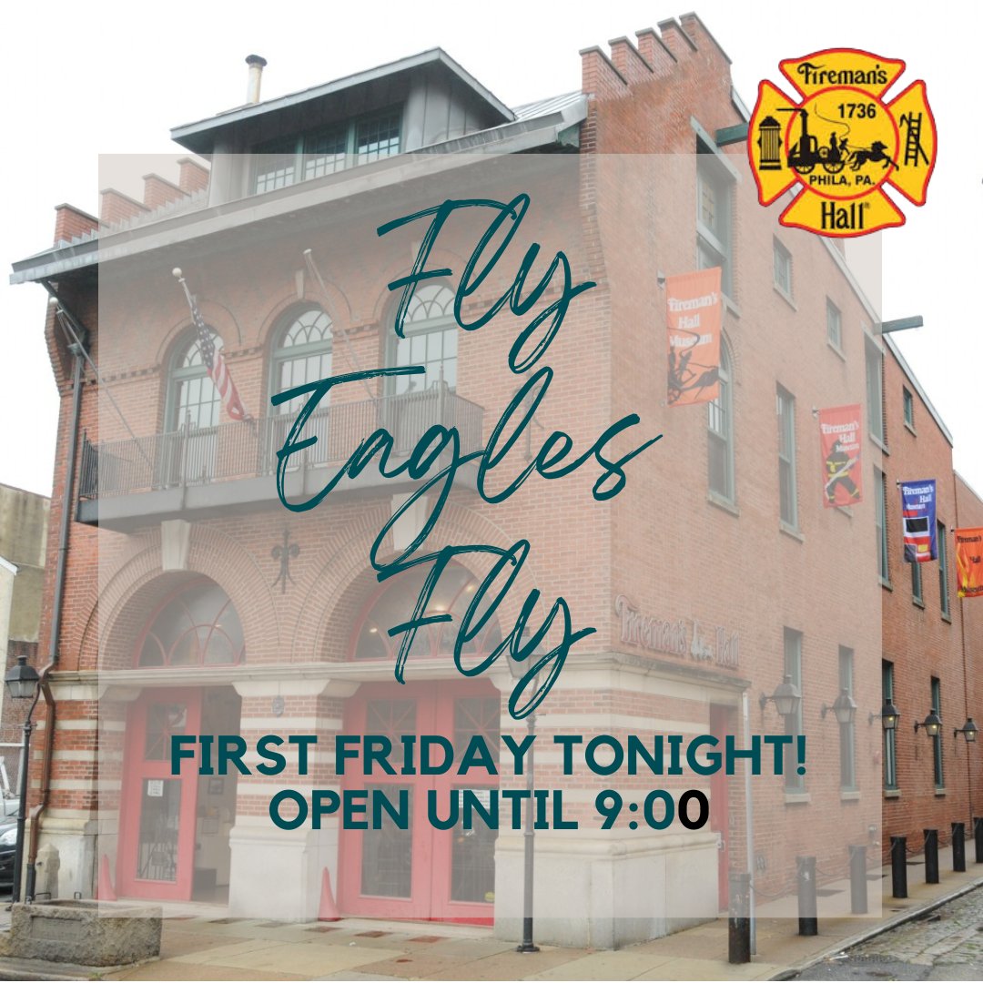 🦅 First Friday! We're open until 9:00!