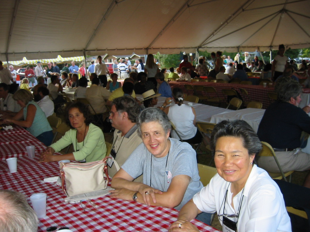 HazCenter's tweet photo. Happy 85th birthday to the Disaster Diva, Claire B. Rubin, a longtime friend of the Natural Hazards Center and leader in the emergency management community! She's pictured here (left) at a Workshop BBQ in the early 2000s. We are excited to celebrate Claire today! https://t.co/xpvMCva8jL