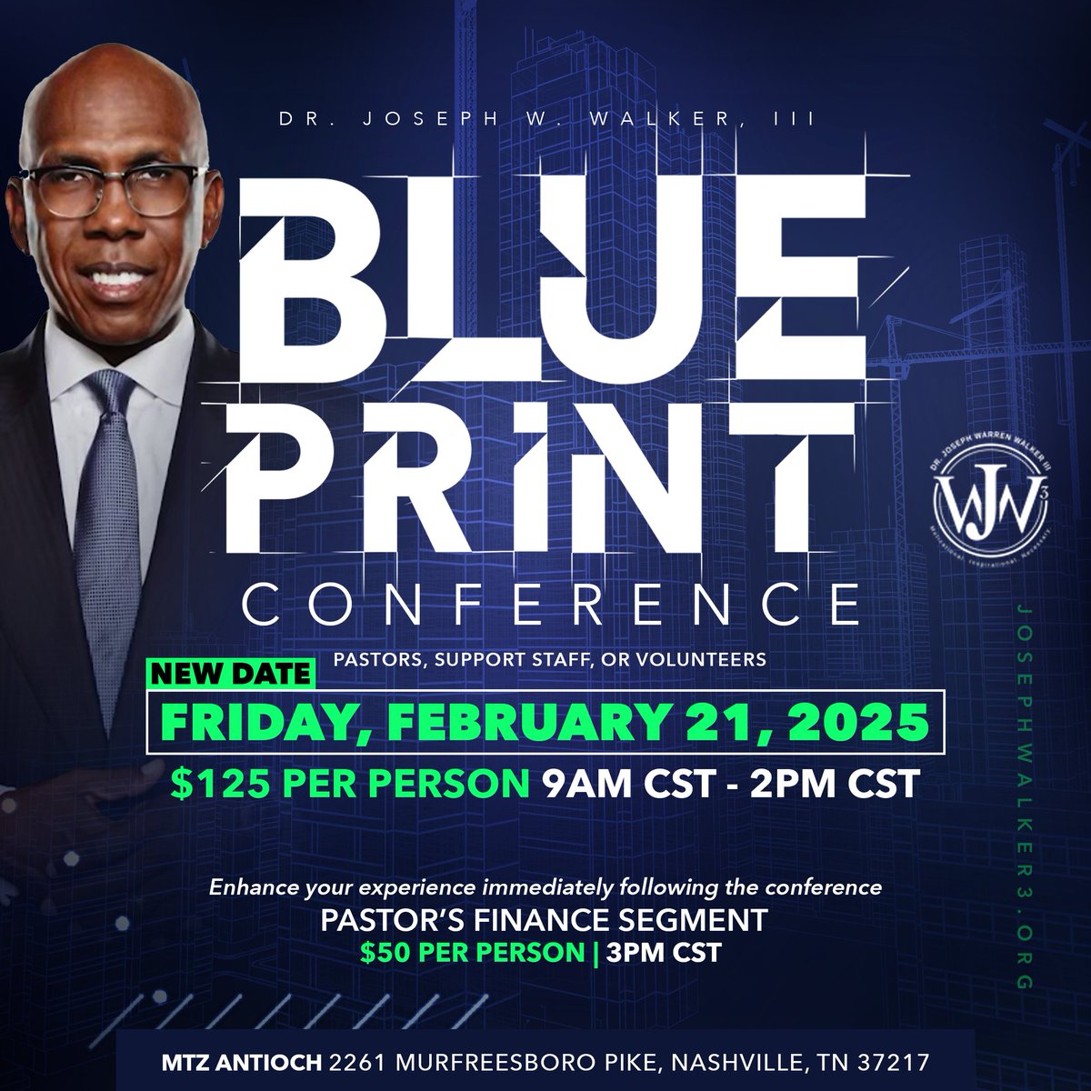 JosephWalker3's tweet photo. Discover the secrets to leading a ministry of excellence at the Blueprint Conference! My team and I can’t wait to equip you and your staff with exclusive skills and insights.
💻 Register today: https://t.co/VyUkj9WUfF
#BlueprintConference #nashvilletennessee #StaffDevelopment https://t.co/GYbQ93pyIX