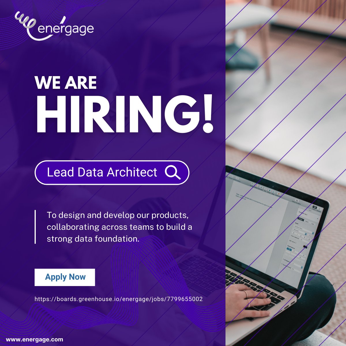 TeamEnergage's tweet image. 📢 Calling all data wizards! 🧙♂️✨
If designing and developing cutting-edge data solutions excites you, this is your moment!
🚀 Ready to apply? Click here: boards.greenhouse.io/energage/jobs/…
💡 Curious about our culture? Explore:
energage.com/careers