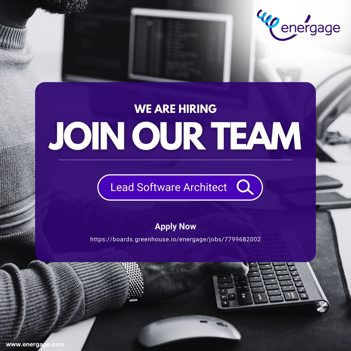 TeamEnergage's tweet image. Energage is Hiring a Lead Software Architect!
📌 Learn more & apply:
boards.greenhouse.io/energage/jobs/…
🌟 Explore our culture:
energage.com/careers
#hiring #leadsoftwarearchitect #techleadership #softwareengineering #energage