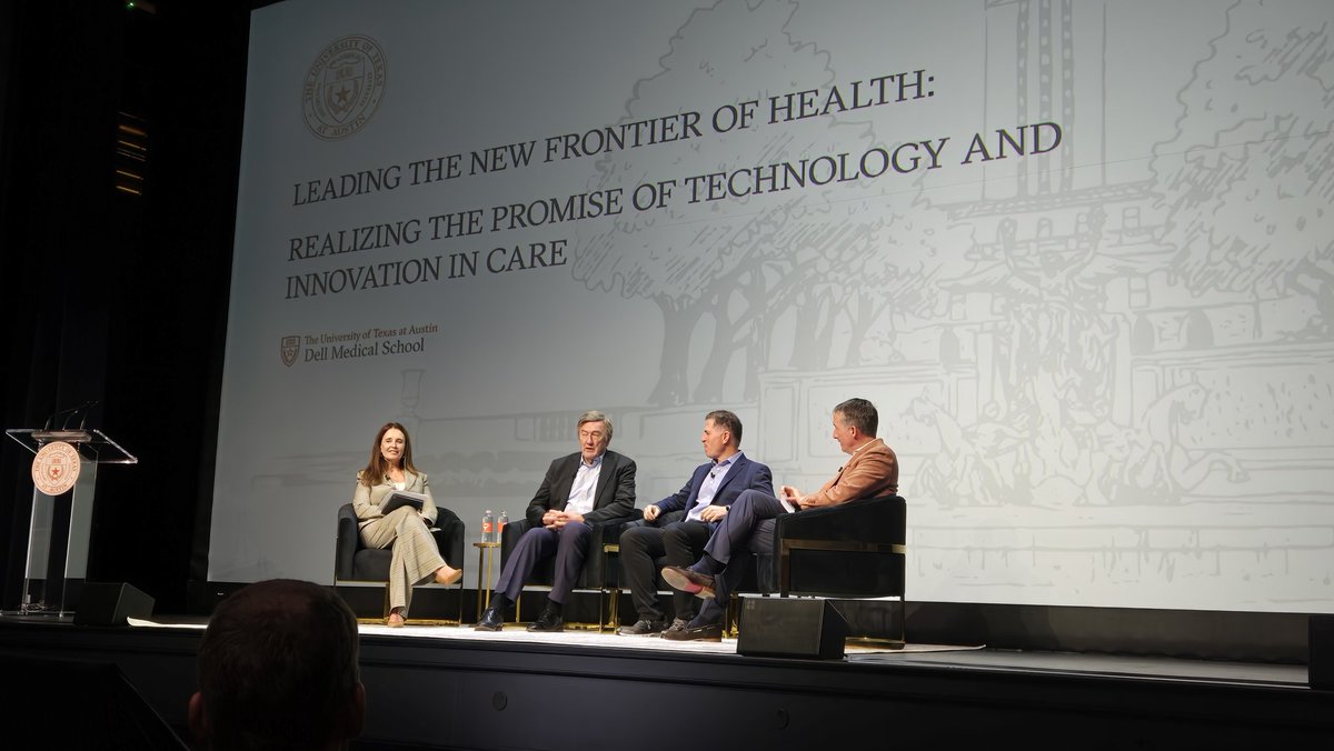 Leading the New Frontier of Health. <a href="/DellMedSchool/">Dell Medical School</a> <a href="/UTAustin/">UT Austin</a> Leveraging technology and innovation, in the context of person-centered care, to improve the health and lives in Central Texas and beyond.