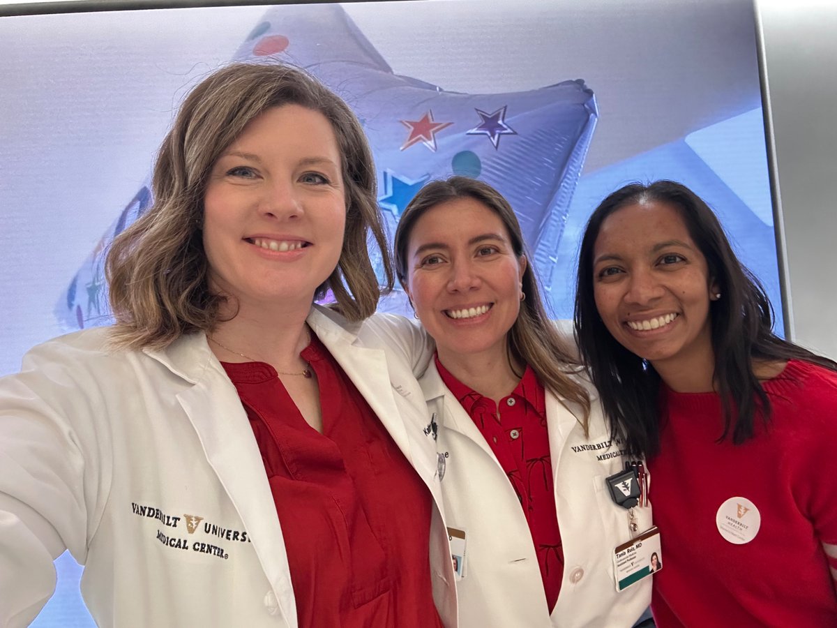 The <a href="/VUMChealth/">Vanderbilt Health</a> Women’s Heart Center is wearing red today!