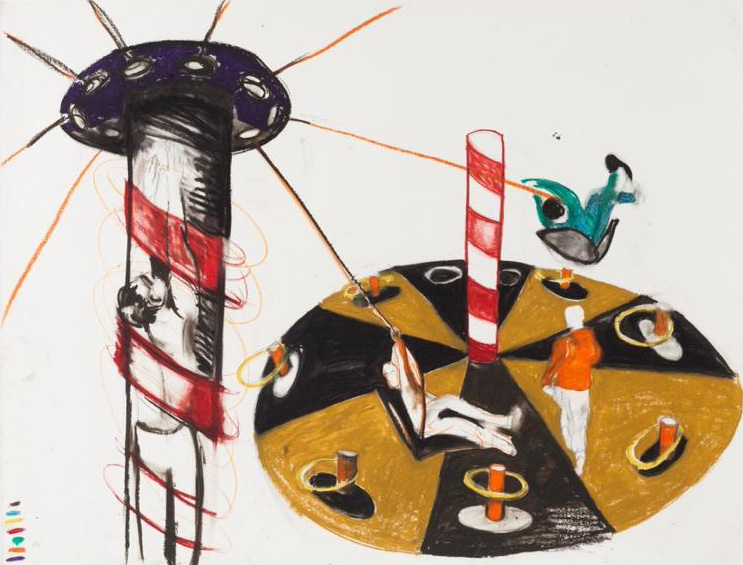 Now on view! "John Zorn: Hermetic Cartography" and "Ericka Beckman: Power of the Spin." Our galleries are open Wed-Sun, 12-6pm with free admission. Tap to plan your visit: bit.ly/3EjP5Mt