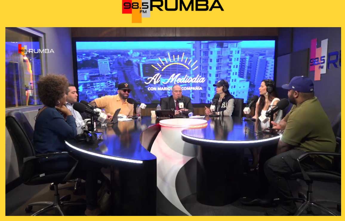 Isaura Taveras Al Medio Dia con Mariotti y Cia