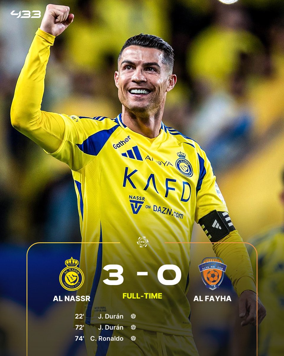 433's tweet photo. Two debut goals for Durรกn and of course Ronaldo is on the scoresheet too ๐ https://t.co/u6rqzvvGU3