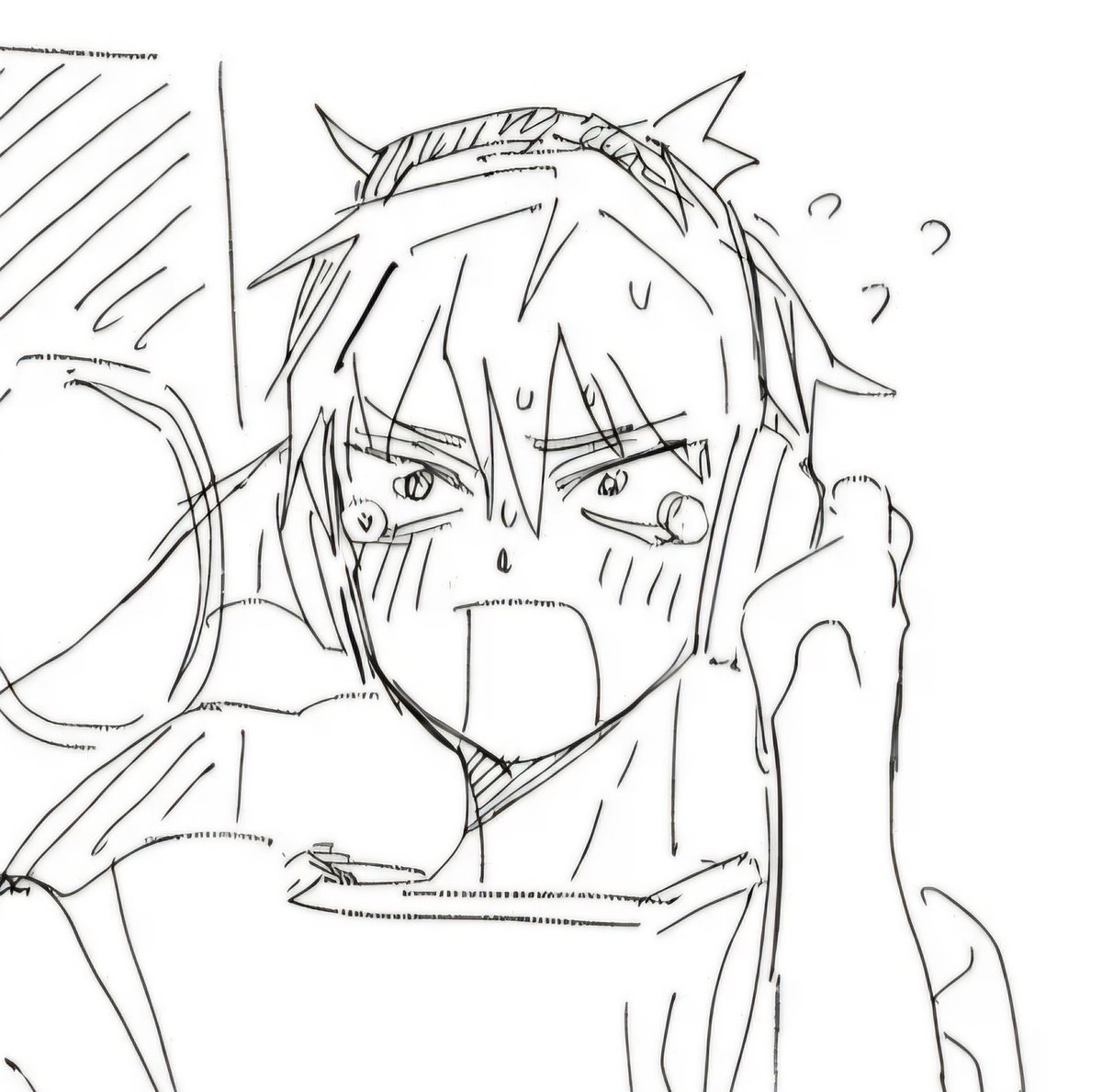 arcticpeache's tweet photo. because he looks like this in almost every single one of his official arts https://t.co/0DOSDrdIRx