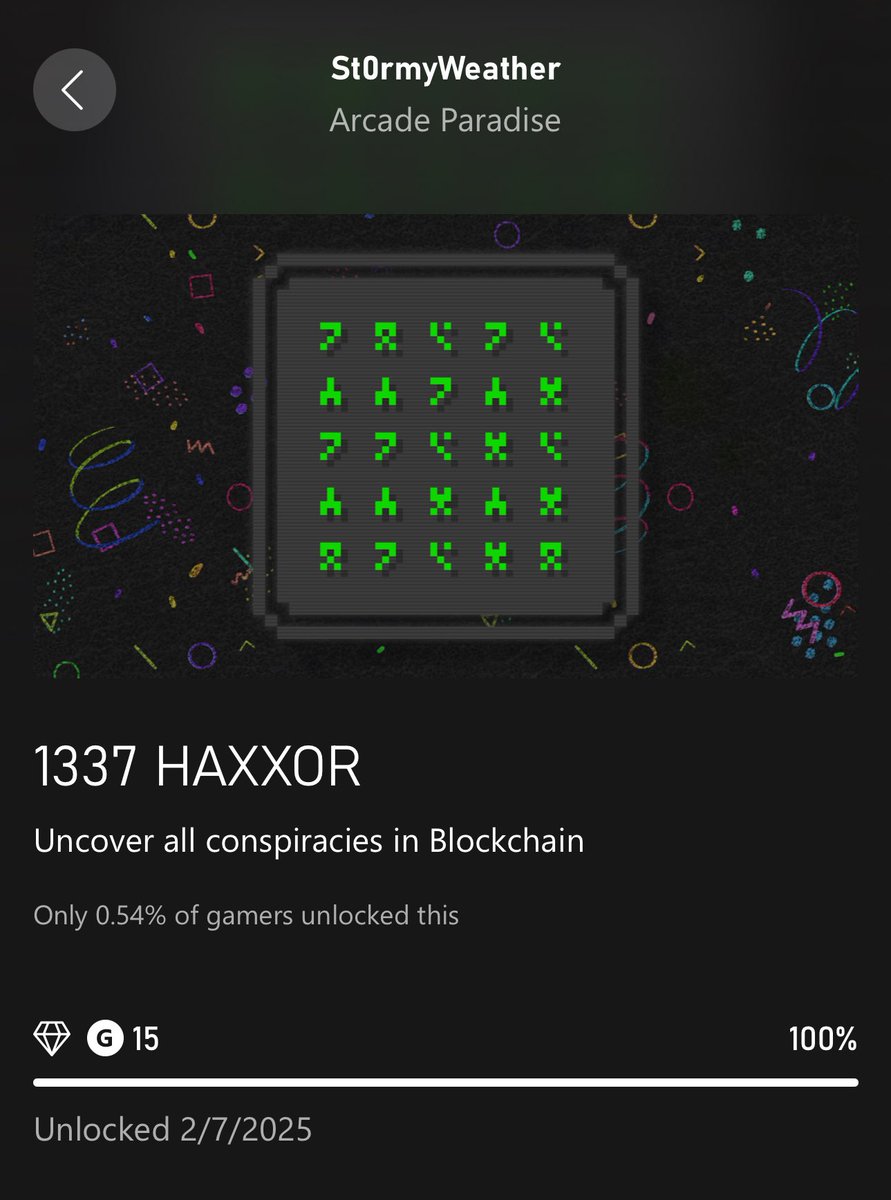 All I have to say about this is holy 💩! If you’ve played this, then you know! I blew my own damn mind.😂💚
#ArcadeParadise #blockchain