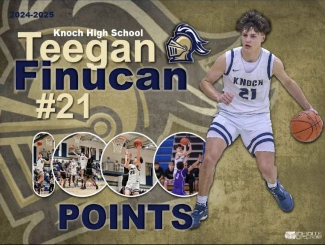 KnochBoysBasketball (@knochboysbball) on Twitter photo Recently junior <a href="/Teegan_12/">Teegan_finucan12</a> surpassed the 1000 point mark, becoming the 7th player to do so in Knoch History!! Recently junior <a href="/Teegan_12/">Teegan_finucan12</a> surpassed the 1000 point mark, becoming the 7th player to do so in Knoch History!!