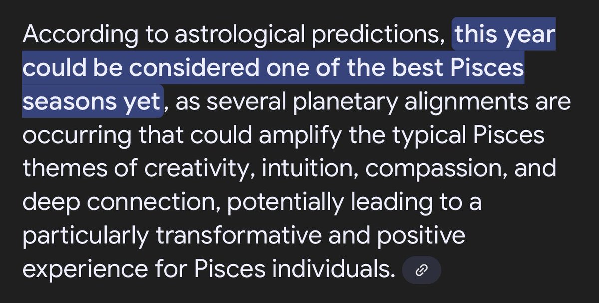 SerialPisces's tweet photo. This Pisces season will be the BEST one yet 🥳♓️ https://t.co/SDwUegePHl