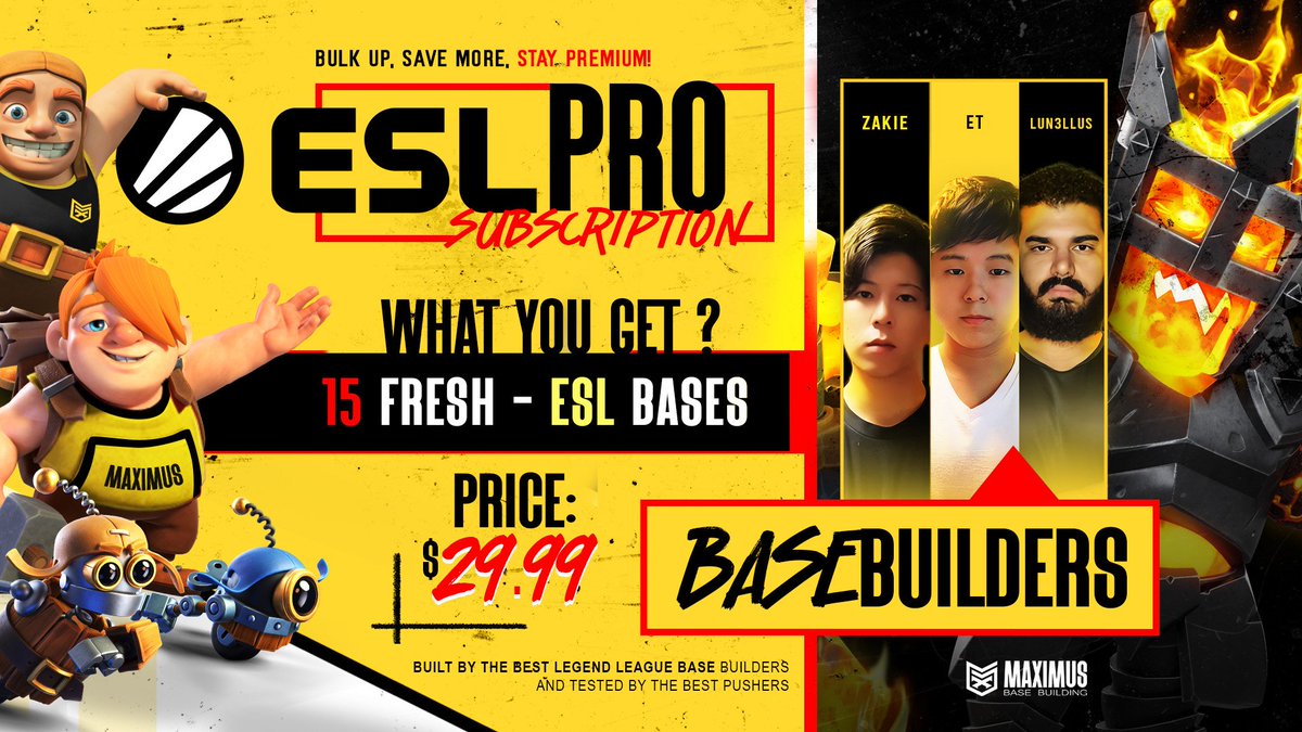 Maximus Base Building tweet media