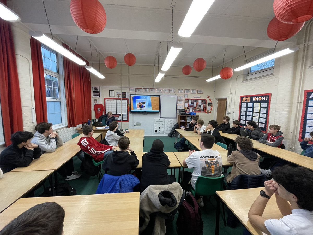 Mandarin at St Birinus School (@sbs_mandarin) on Twitter photo Great to welcome former student Charlie (MEP Class of 2023) back this morning. He led an inspiring session with our Year 9 and 10 MEP classes in which he spoke about his experiences of studying for his A Levels in China! <a href="/MEP_Excellence/">Mandarin Excellence Programme</a> #SBSPride Great to welcome former student Charlie (MEP Class of 2023) back this morning. He led an inspiring session with our Year 9 and 10 MEP classes in which he spoke about his experiences of studying for his A Levels in China! <a href="/MEP_Excellence/">Mandarin Excellence Programme</a> #SBSPride