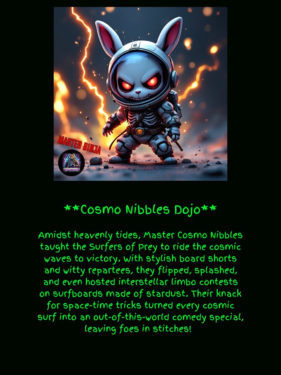 <a href="/CosmosNibble/">CosmoNibble's</a> 
CosmoNibble's Dojo Origins