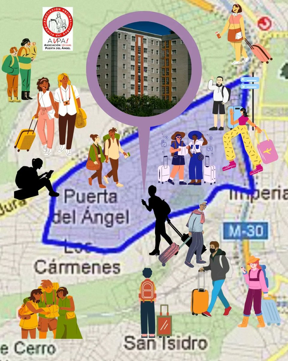 Asociación Vecinal Puerta del Ángel tweet media