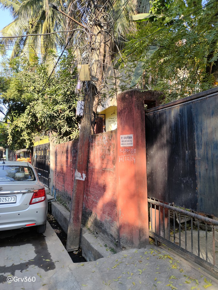 gsarma64's tweet photo. Dear @apdclsocial Team,

I am writing to bring to your urgent attention a critical safety concern regarding the electricity pole near our campus. I had previously submitted an application at the Japorigog Electricity Sub-Division but no action has been taken.Please look into it. https://t.co/KOSn3n2jeS
