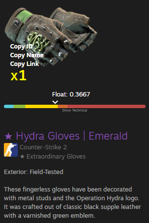 joonxo_'s tweet photo. ★ Hydra Gloves | Emerald | Field-Tested
1️⃣Follow, Like, Retweet, and must TAG TWO PEOPLE
2️⃣Must be on stream (https://t.co/6K9dyvDJxu) when rolled
3️⃣Bots will be rerolled on stream
4️⃣Join discord server https://t.co/VmAx90s8ft
#csgogiveaways #CSGOgiveaway #CS2Giveaway  2/19 10 AM CT ( ON STREAM )