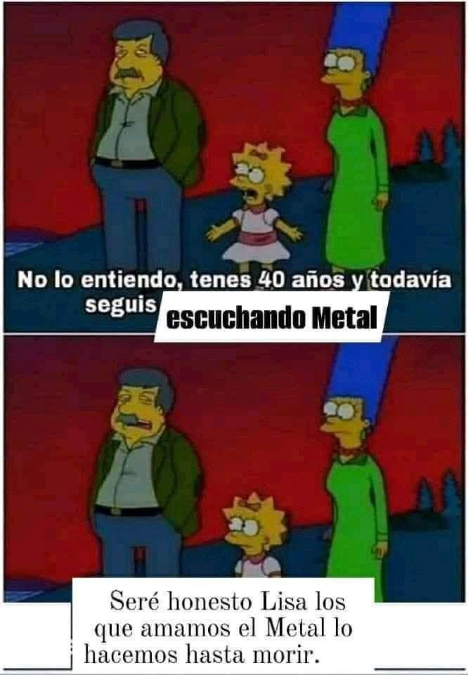 "Los años pasan, las canas llegan… pero el metal NUNCA se deja."

No importa la edad, el metal no se escucha… SE VIVE. ⚡🔥 ¿Quién más aquí con la armadura oxidada pero el espíritu intacto? 🤘💀

#MetalHastaElFin #HeavyMetalForever #NoHayEdadParaElMetal