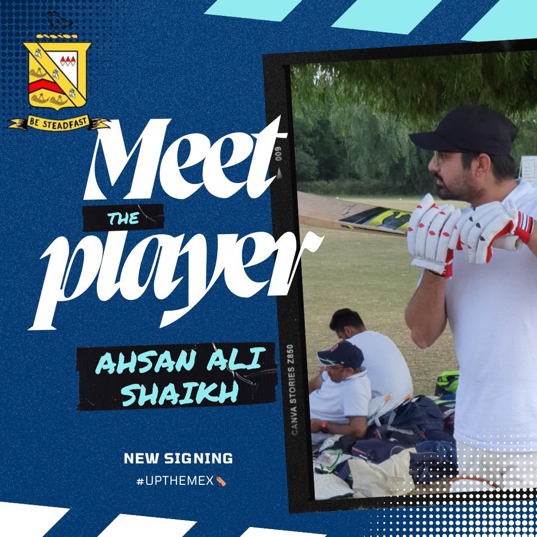 📢NEW SIGNING ALERT 🚨

Signing Number 5!
 
Ashan Joins from Houghton main!

Club captain Brandon had the following to say.

‘With championship experience last season Ashan signs on and will come in as a batter spinner which along with myself adds to the spin department, Ashan is