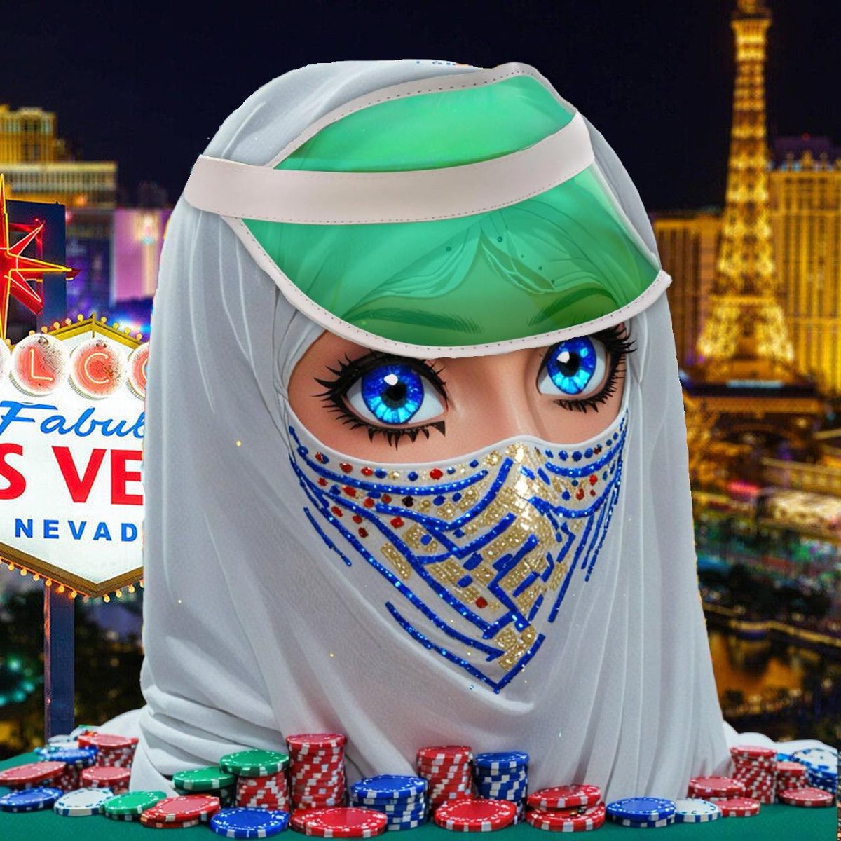 Look at this new beauty <a href="/fuxigod/"></a> &amp; <a href="/Niqadys/">Niqadys✨🧕</a> cooked up!!! I swear y'all gotta get on the custom niqady ship. There are really only a few left!!! #VivaLasVegas #CasinoRoyal #NiqadyCasino <a href="/CaesarsEnt/">Caesars Entertainment</a> <a href="/WynnLasVegas/">Wynn Las Vegas</a> <a href="/MGMGrand/">MGM Grand Hotel</a> <a href="/Bellagio/">Bellagio Las Vegas</a>