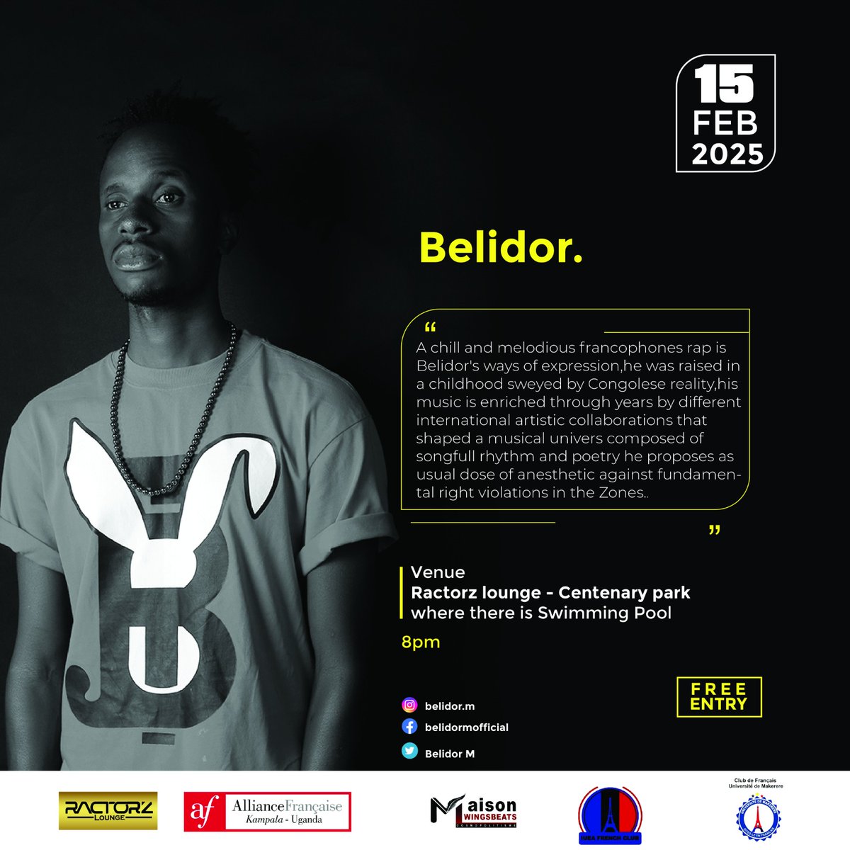 come support our own come 15th February