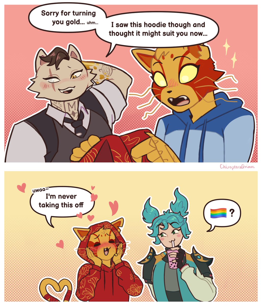 ChiropteraGrimm's tweet image. apology gift from meowdas 💛

#Fortnite