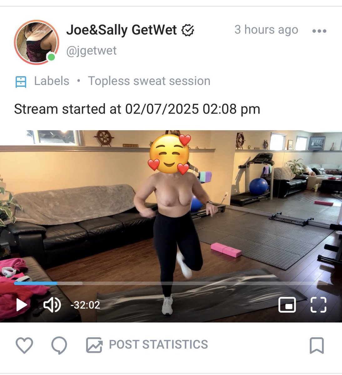 Just an FYI I go live multiple times a day on onlyfans working out, shower time and other fun things 😉 … if you have an OF account look me up and if you don’t you should create one…. 😘😘😘 I even did my workout topless today 😳