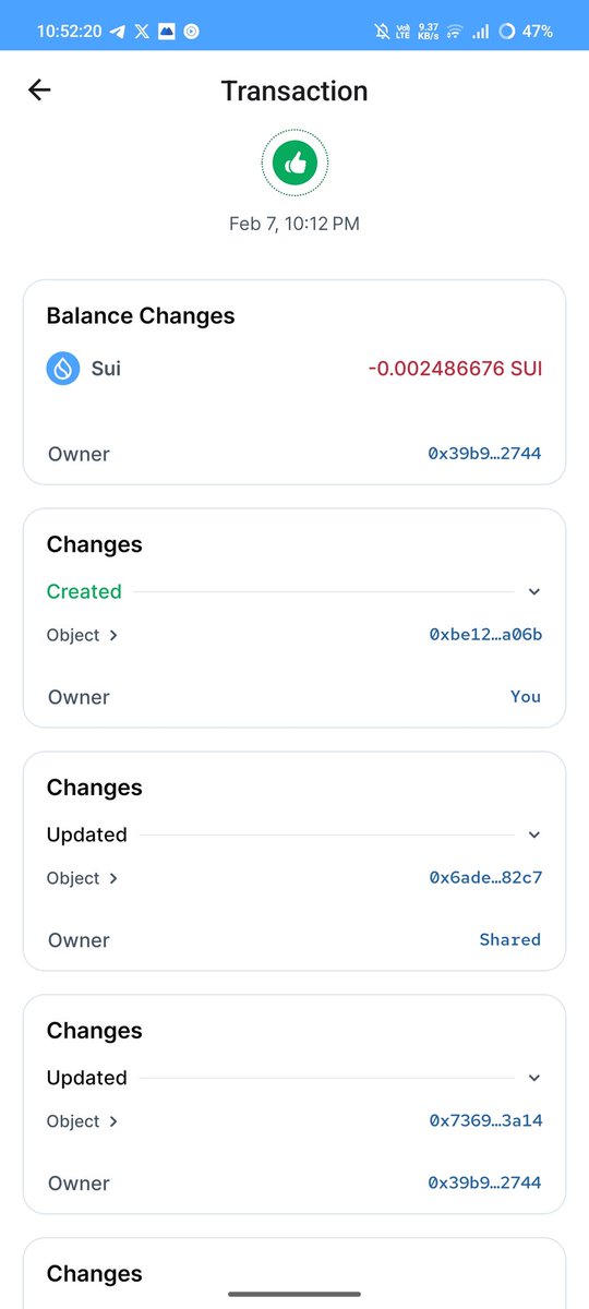 asique786's tweet photo. @0xCalmcalm The claim has been made, but it's not showing in my wallet, and I didn't even make any transaction. Still, it's showing a transaction at the same time when I clicked on claim. Did the claim go through or not? https://t.co/xdAK2ILEWA