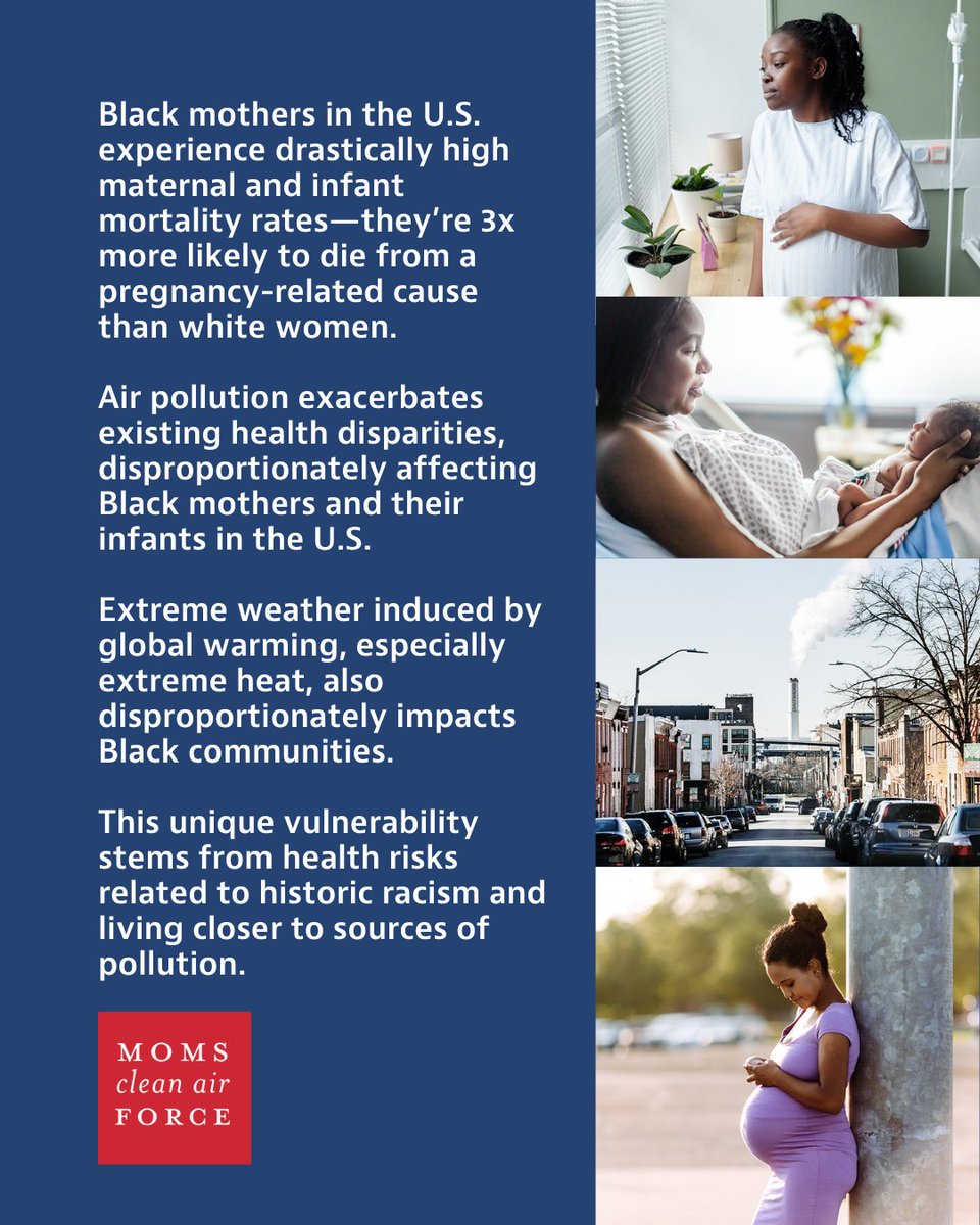 Do you know how air pollution affects Black maternal health? Take a moment this #BlackHistoryMonth to learn about the disproportionate impacts affecting this community and how Black pregnant people can protect themselves.