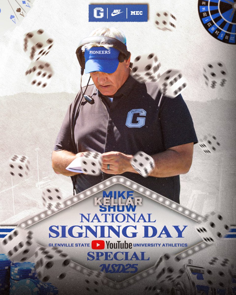 Glenville State Football (@glenvillestfb) on Twitter photo The ๐๐ข๐ค๐ ๐๐๐ฅ๐ฅ๐๐ซ ๐๐ก๐จ๐ฐ - ๐๐ข๐ ๐ง๐ข๐ง๐ ๐๐๐ฒ ๐๐ฉ๐๐๐ข๐๐ฅ is up!
Hear what <a href="/coach_kellar/">Mike Kellar</a> had to say about the exciting #PIO2EER5 Class in our Signing Day Special!
๐บ bit.ly/SigningDaySpecโฆ
#GoPioneers The ๐๐ข๐ค๐ ๐๐๐ฅ๐ฅ๐๐ซ ๐๐ก๐จ๐ฐ - ๐๐ข๐ ๐ง๐ข๐ง๐ ๐๐๐ฒ ๐๐ฉ๐๐๐ข๐๐ฅ is up!
Hear what <a href="/coach_kellar/">Mike Kellar</a> had to say about the exciting #PIO2EER5 Class in our Signing Day Special!
๐บ bit.ly/SigningDaySpecโฆ
#GoPioneers