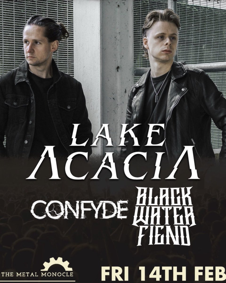 lakeacacia's tweet photo. • ONE MORE WEEK •

We’re super excited to be back playing in Leicester next week. Our last show here was sick.

As a special treat our new track drops on the same day and you’ll get to hear it in the flesh.

Pre-save ‘What Have We Become’ here - https://t.co/sMvPzvGLc3 https://t.co/Qe7eiIK8Na