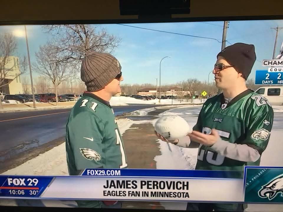 James (@lordhamlet73) on Twitter photo Minneapolis Saint Paul Minnesota, Philadelphia Eagles Super Bowl watch party happening in <a href="/DaveandBusters/">Dave & Buster's</a> Edina!
<a href="/PhansofPhilly/">Phans of Philly - Road Game Tailgates & Travel!</a> <a href="/CoconnellFox29/">Chris O'Connell</a> Minneapolis Saint Paul Minnesota, Philadelphia Eagles Super Bowl watch party happening in <a href="/DaveandBusters/">Dave & Buster's</a> Edina!
<a href="/PhansofPhilly/">Phans of Philly - Road Game Tailgates & Travel!</a> <a href="/CoconnellFox29/">Chris O'Connell</a>