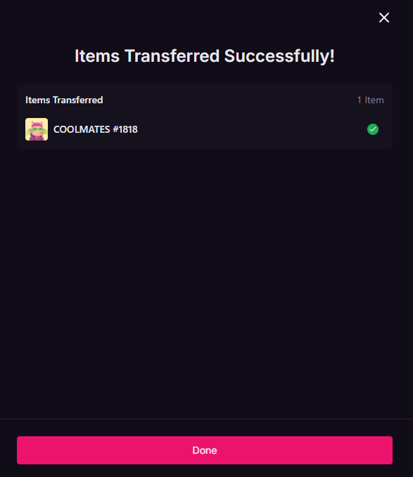 coolmatesNFT's tweet photo. 🎉 COOLMATES NFT GIVEAWAY WINNER! 🎉

Congratulations  @basari1927  🎊

COOLMATES #1818 is now yours! 🏆

Thank you, CoolMates family! 🚀

#Solana #NFT #Giveaway #CoolMates https://t.co/loTyIXhYWy