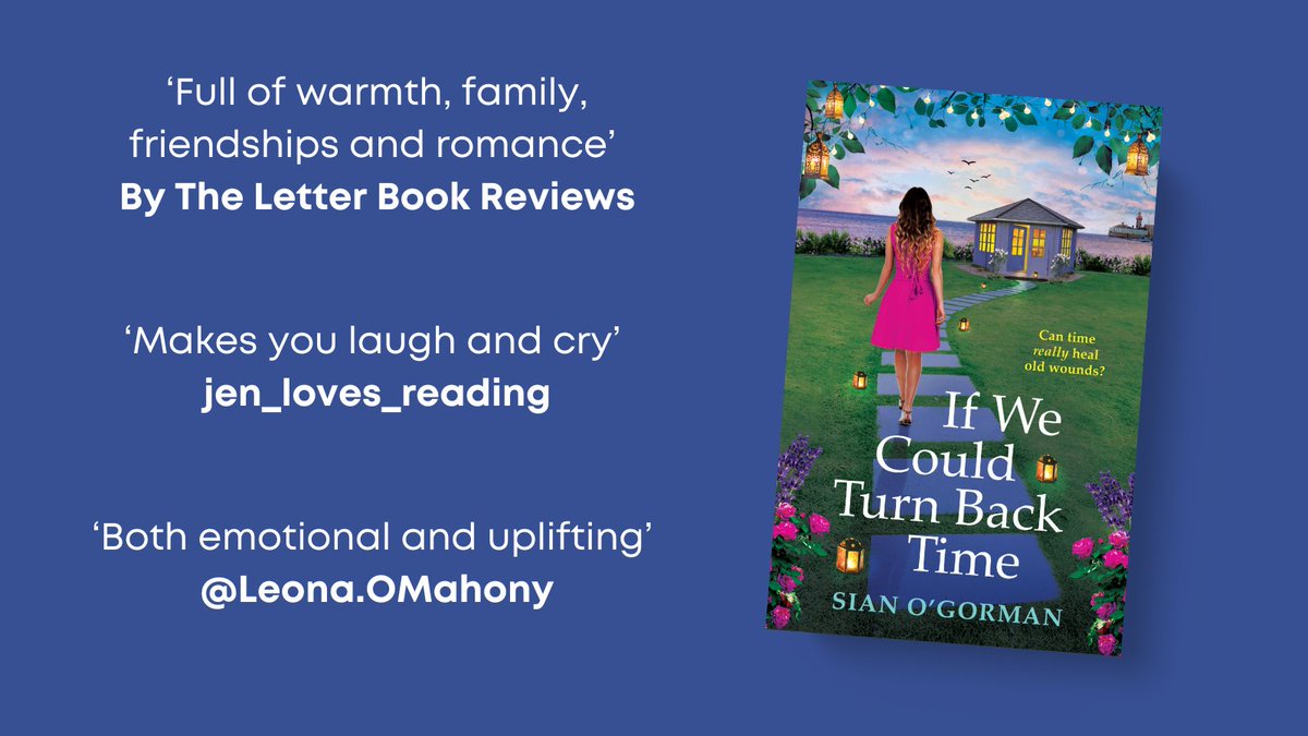 BoldwoodBooks's tweet photo. Thank you to @sarahhardy681, jen_loves_reading and @lagirl2608 for their recent reviews on the #IfWeCouldTurnBackTime by Sian O'Gorman #blogtour
Buy now โก๏ธ https://t.co/hVBuYiXRUY https://t.co/9JVYKvC30h