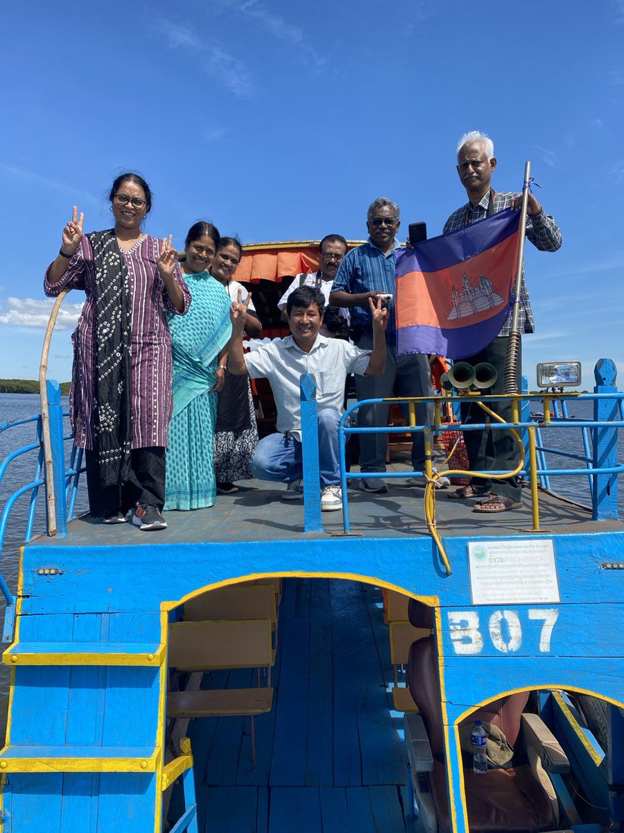 Thanks Mr, Anoop Dharmaseelan &amp; team from India, for choosing my 3-day tour including National Park Phnom Kulen and river of 1000 Shiva Linga and around trip airport transfer

Do not hesitate to contact me if you came to Cambodia

aangkorwattour.com
WhatsApp: +85512941715