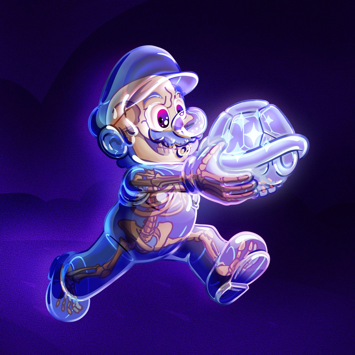 ooo000ooo's tweet image. Hope you find what you’re looking for today ✨gm
Knocking the dust off of Mario with shadows refinements this morning.