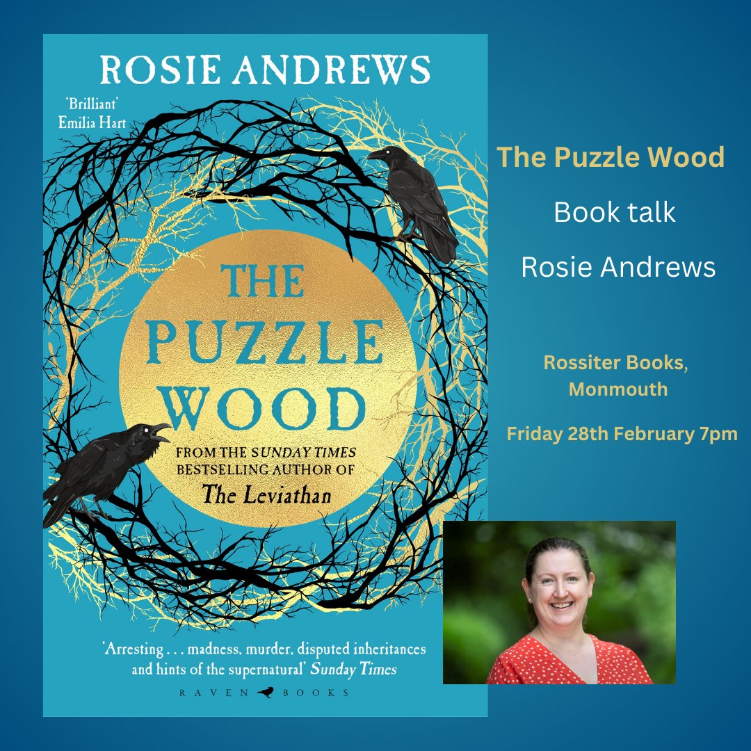 The wondrous #Puzzlewood in the #ForestofDean is the setting for Rosie Andrews novel, The Puzzle Wood which will hit the shops in paperback next week.

Join Rosie for an event in #Monmouth on 28th February

🎟️ticketsource.co.uk/rossiterbooks/…

<a href="/BloomsburyBooks/">Bloomsbury Books UK</a> <a href="/monbeacon/">Monmouthshire Beacon</a> <a href="/PuzzlewoodFOD/">puzzlewoodfod</a>