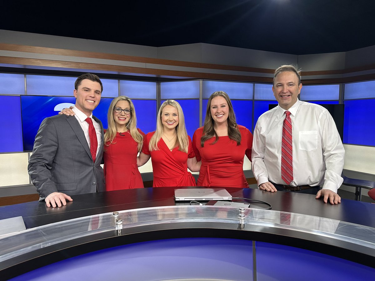 Kaitlin Pearson (@pearson_kaitlin) on Twitter photo The <a href="/CNYCentral/">CNY Central</a> morning team is all decked out for #WearRedDay! Make sure you know the signs of heart attack and stroke, every second counts! ❤️ The <a href="/CNYCentral/">CNY Central</a> morning team is all decked out for #WearRedDay! Make sure you know the signs of heart attack and stroke, every second counts! ❤️