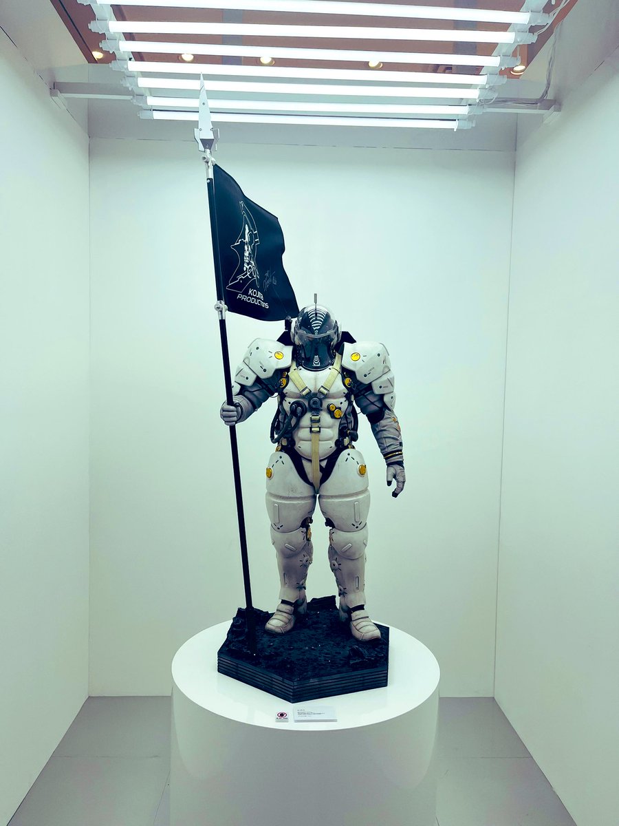 japonyagunluk's tweet photo. What a cool exhibit! The game created by Hideo Kojima, Death Stranding 5th Anniversary Exhibition &amp; Popup  Shinsaibashi PARCO, Osaka, Japan @HIDEO_KOJIMA_EN @Kojima_Hideo @wwwbigbaldhead #DeathStranding https://t.co/lFy8BHnyq3