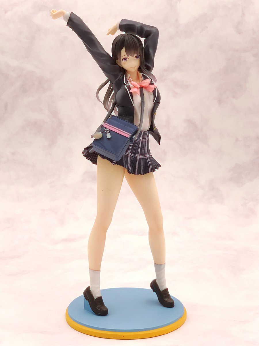 ひとみ亭 制服カノジョ 八尋実桜 1/8 ガレージキット レジンキャスト