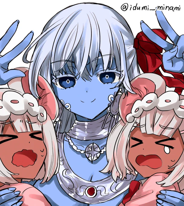 カーリーと大黒天(再掲) #FGO 